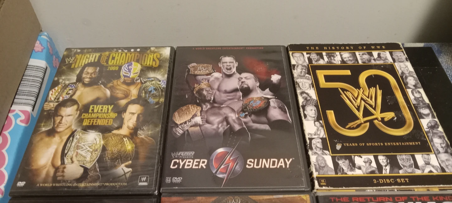 WWE DVD Bundle: Night of Champions, Cyber Sunday, History of WWE - photo 2