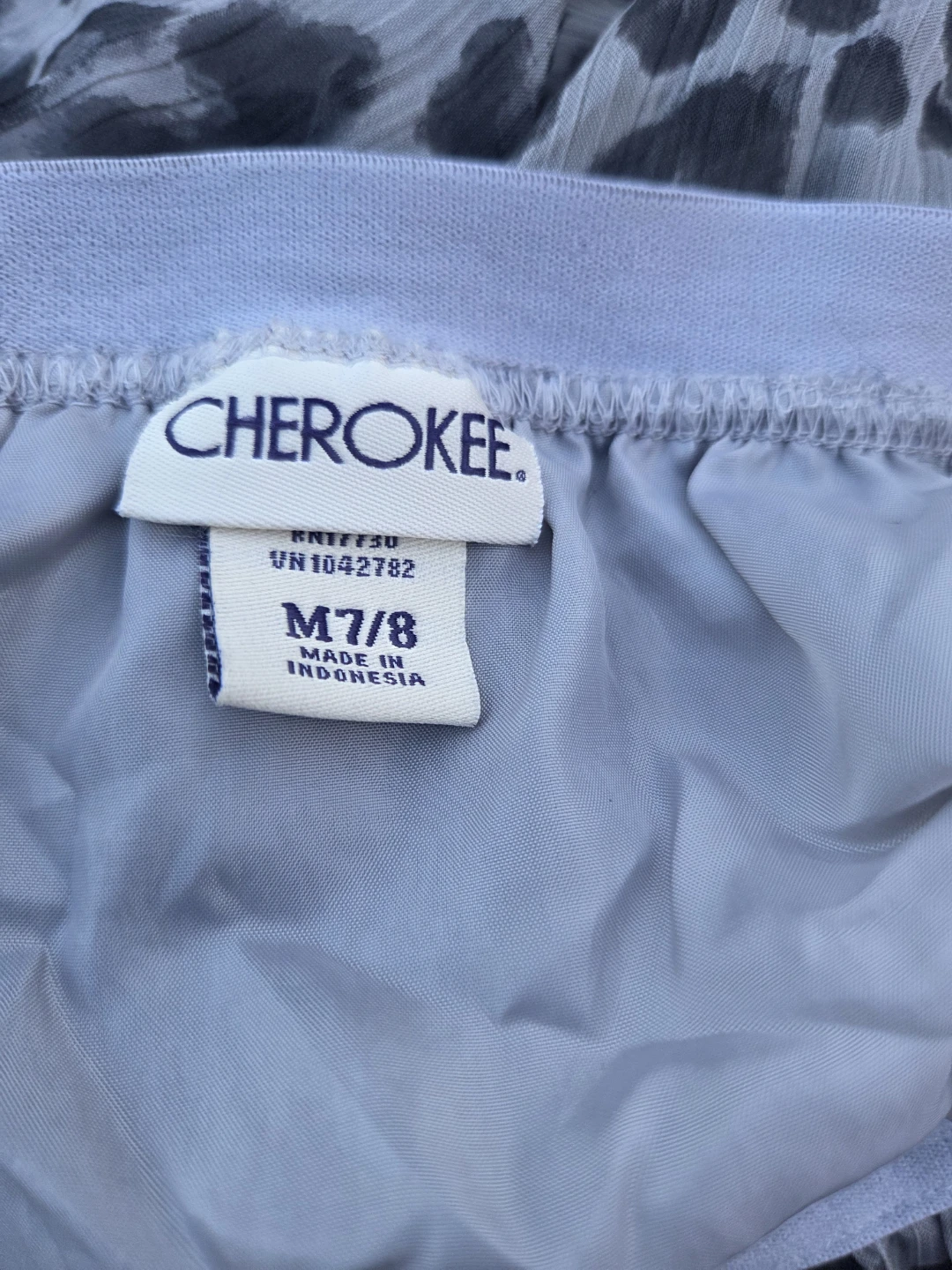 Cherokee Leopard Print Skirt Size M 7/8 - photo 4