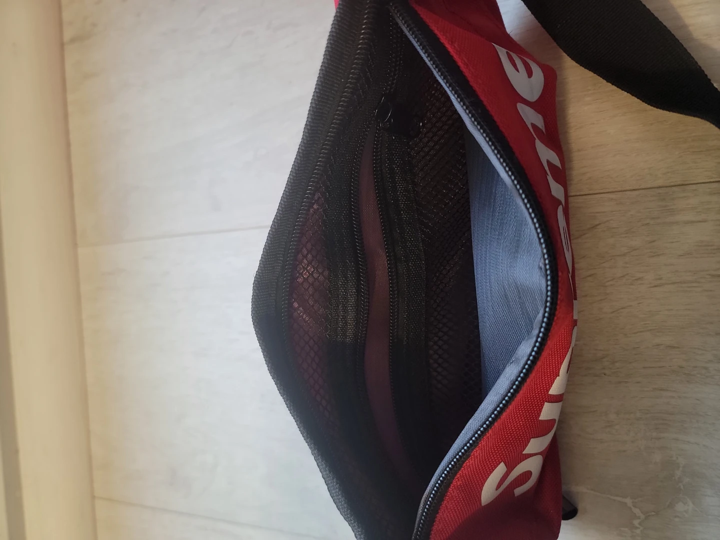 Supreme Red Fanny Pack Waist Bag - photo 2