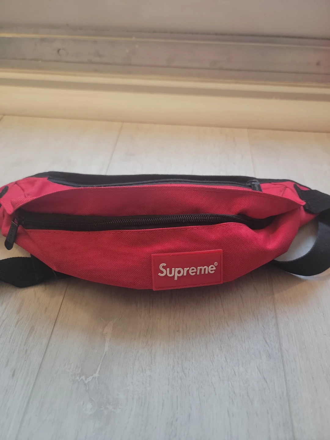 Supreme Red Fanny Pack Waist Bag - photo 4