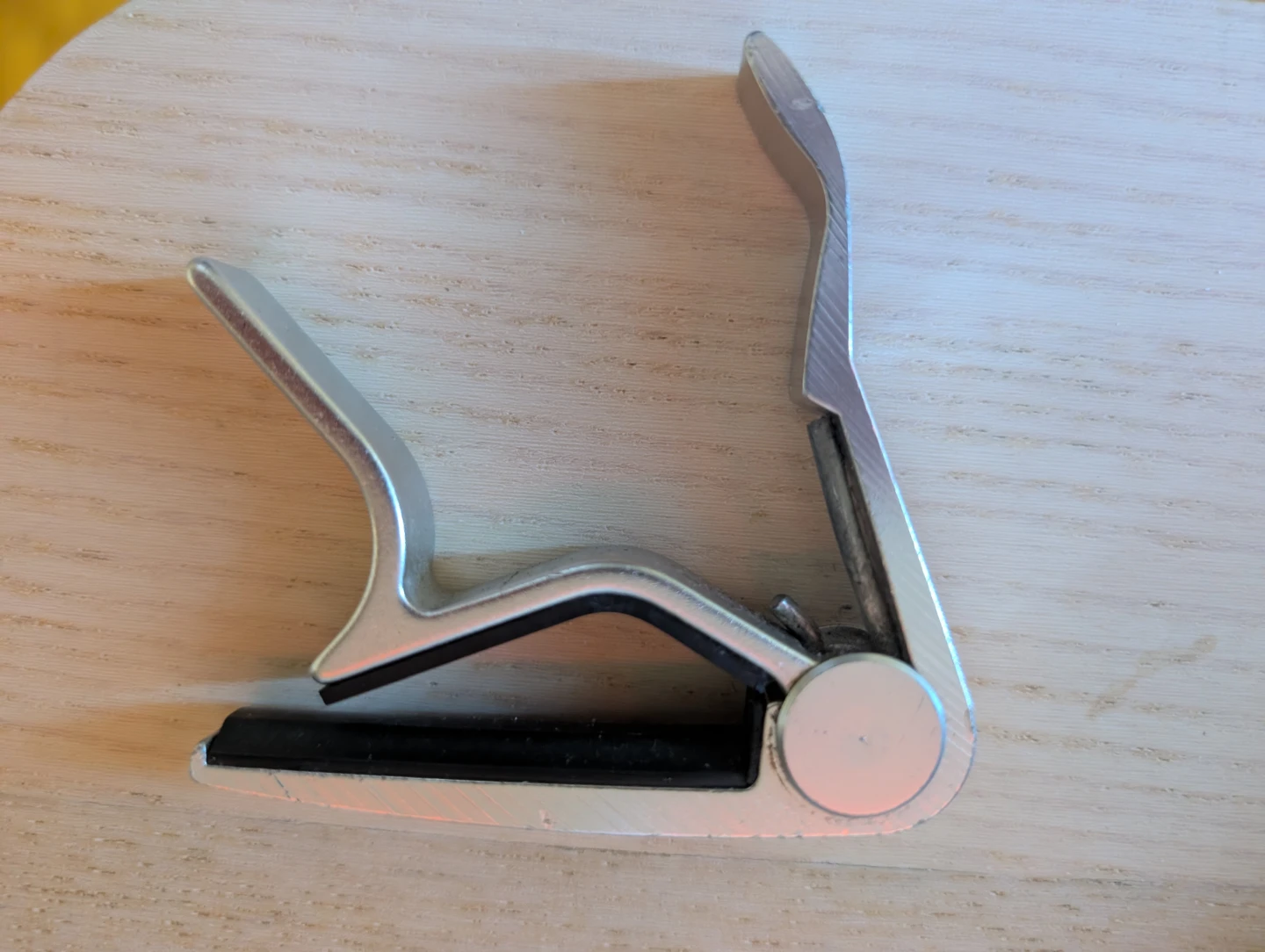 Silver Guitar Capo
