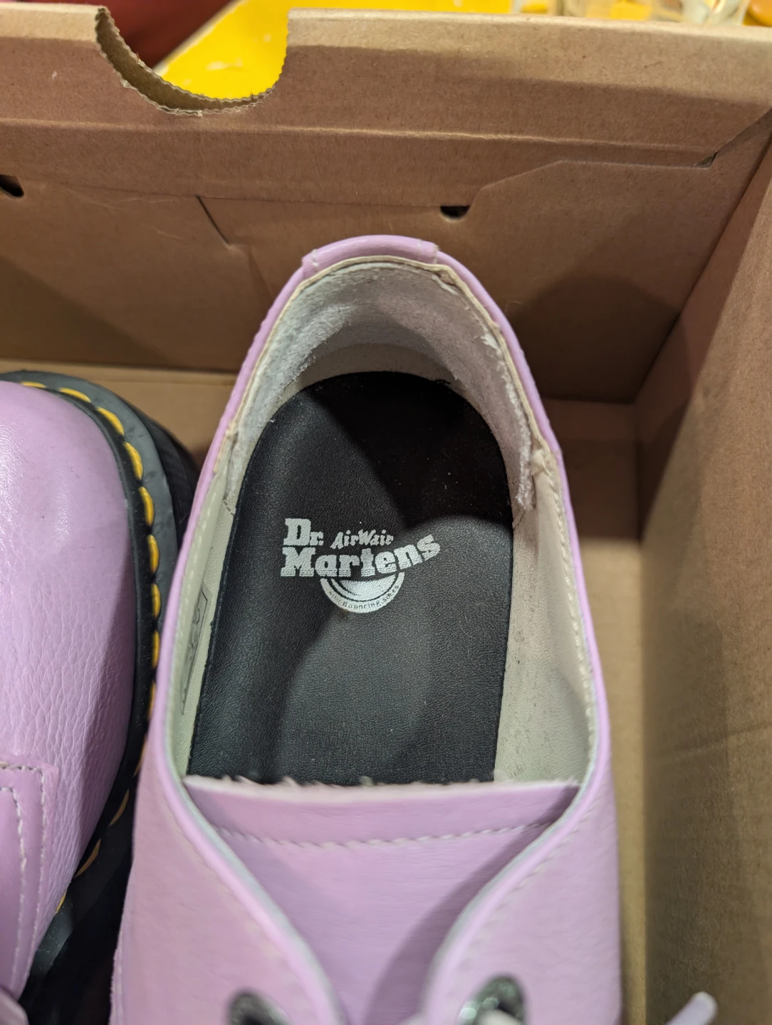 Size 6 - 7 Doc marten Pisa platform purple lilac - photo 5