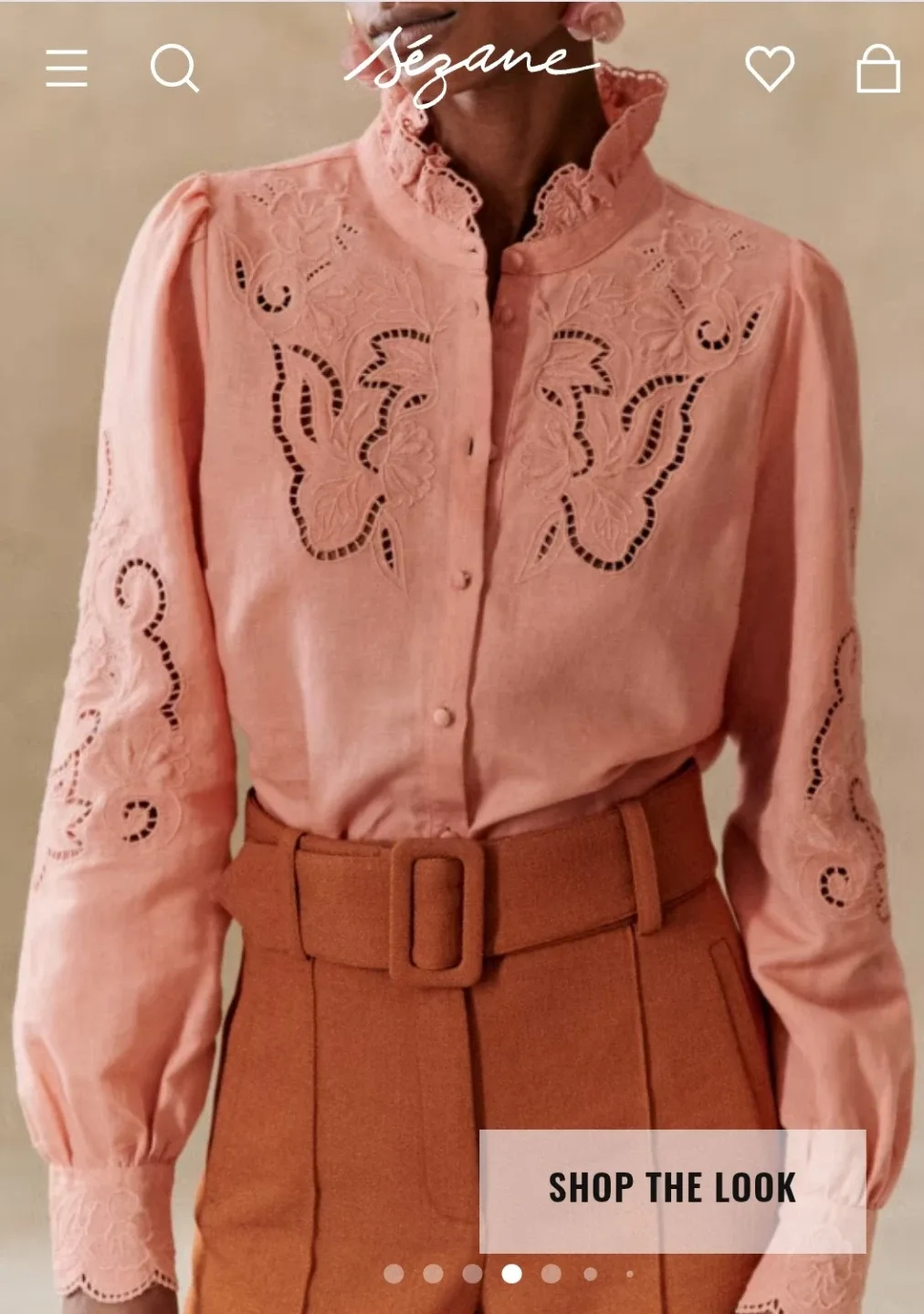 Beautiful brand new sezane shirt 70 CAD - photo 3
