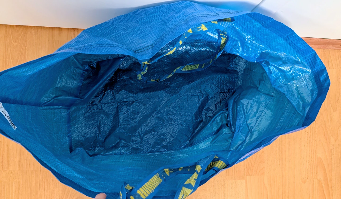 IKEA Blue Large Shopping Bag - photo 2