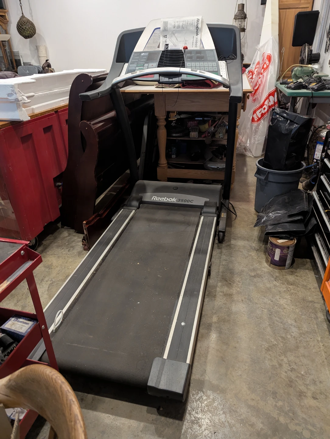 Reebok 3500C Treadmill - photo 2