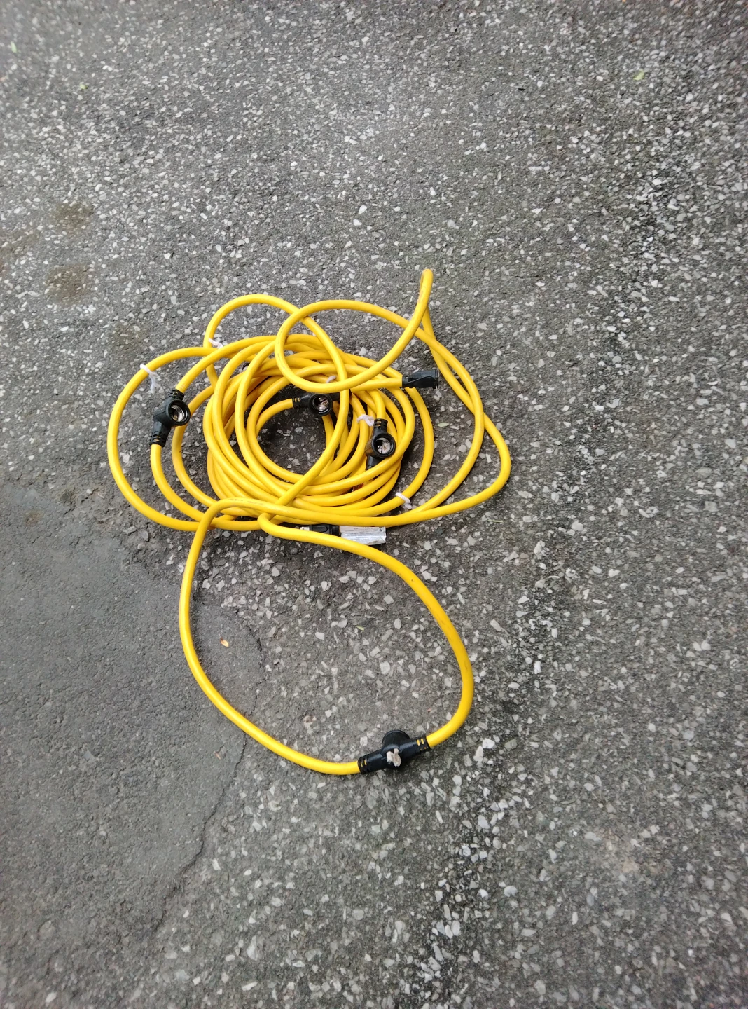 Yellow Extension Cord