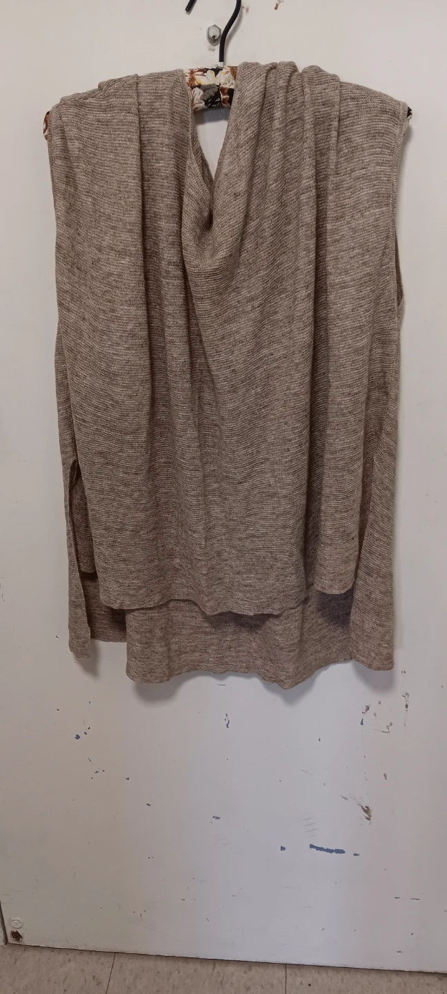 Eileen Fisher 100% Organic Linen Top - Size LG - photo 2