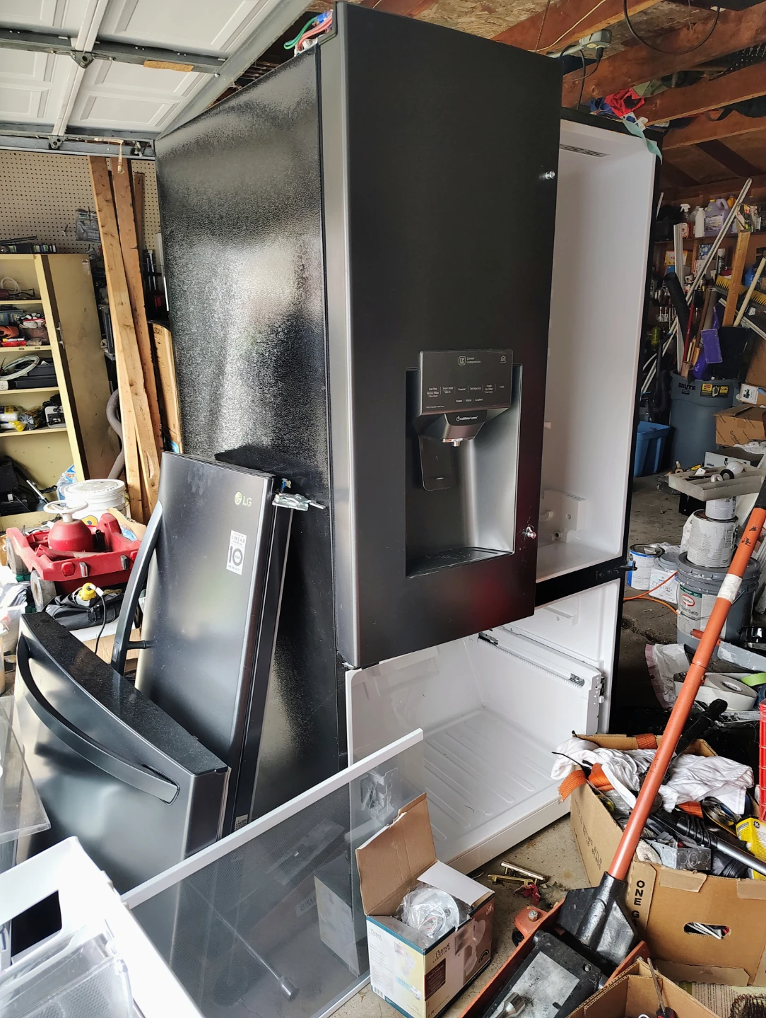LG Refrigerator with Ice and Water Dispenser - photo 2