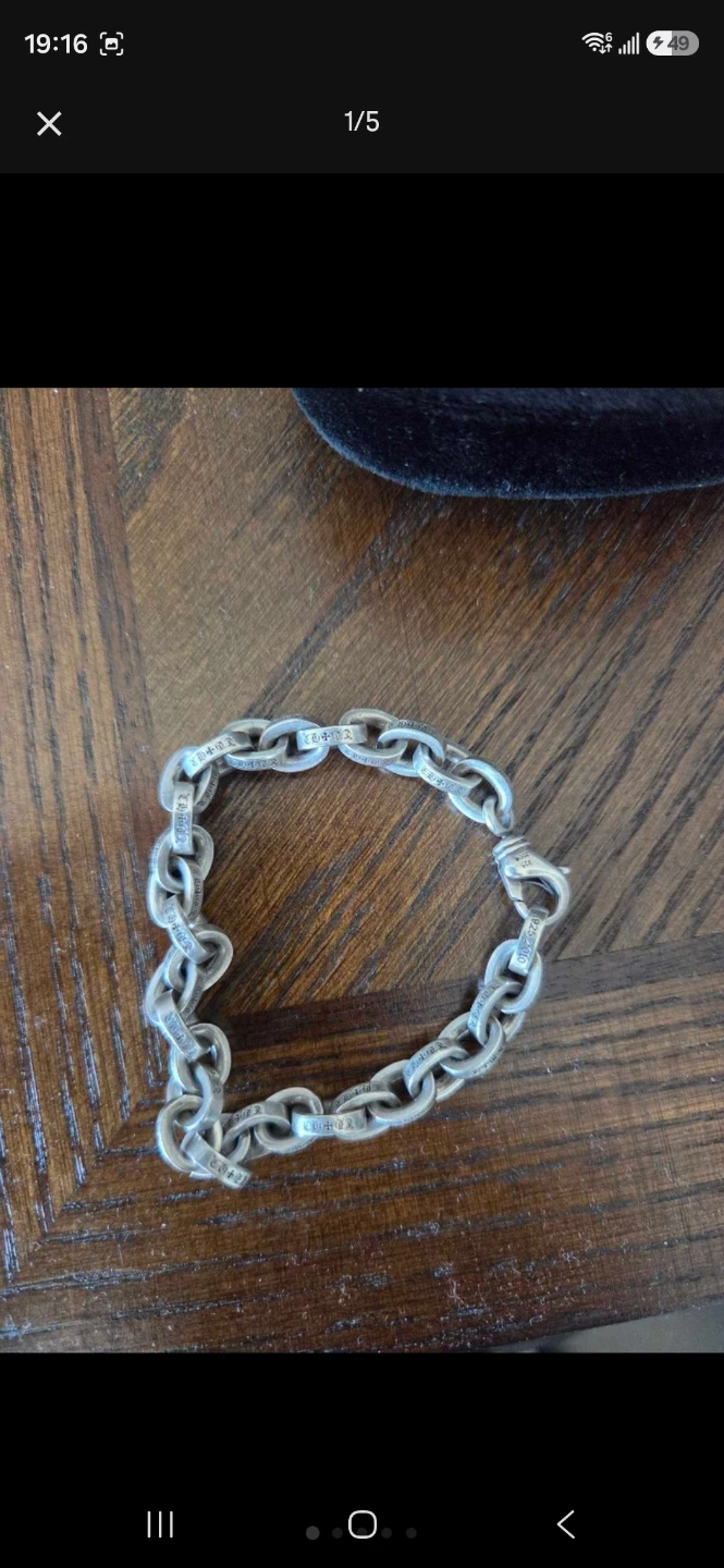 Chrome Hearts Silver Bracelet