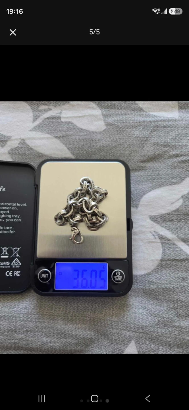 Chrome Hearts Silver Bracelet - photo 3