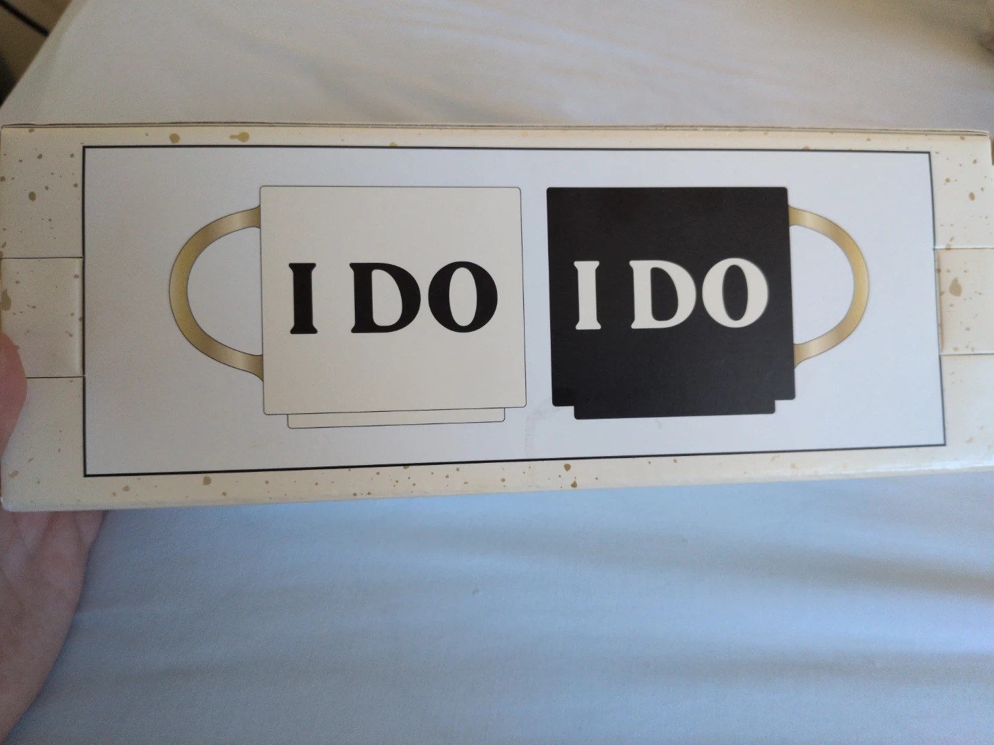 Indigo "I Do" Mugs - Set of 2 - photo 2