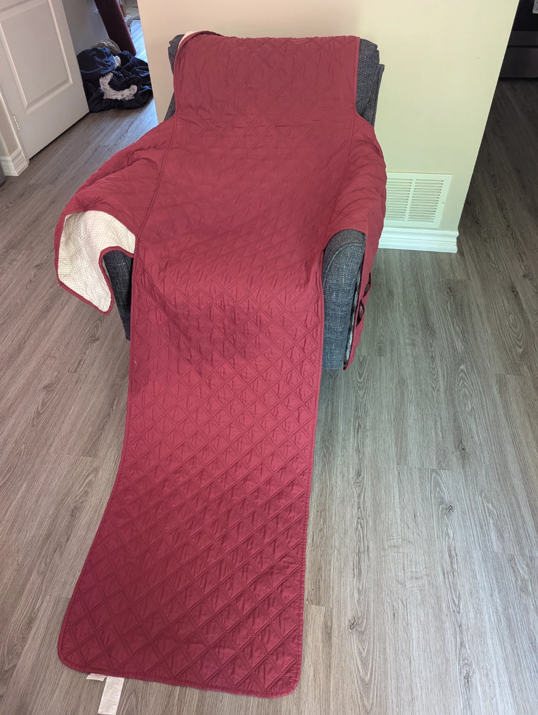 Recliner chair cover