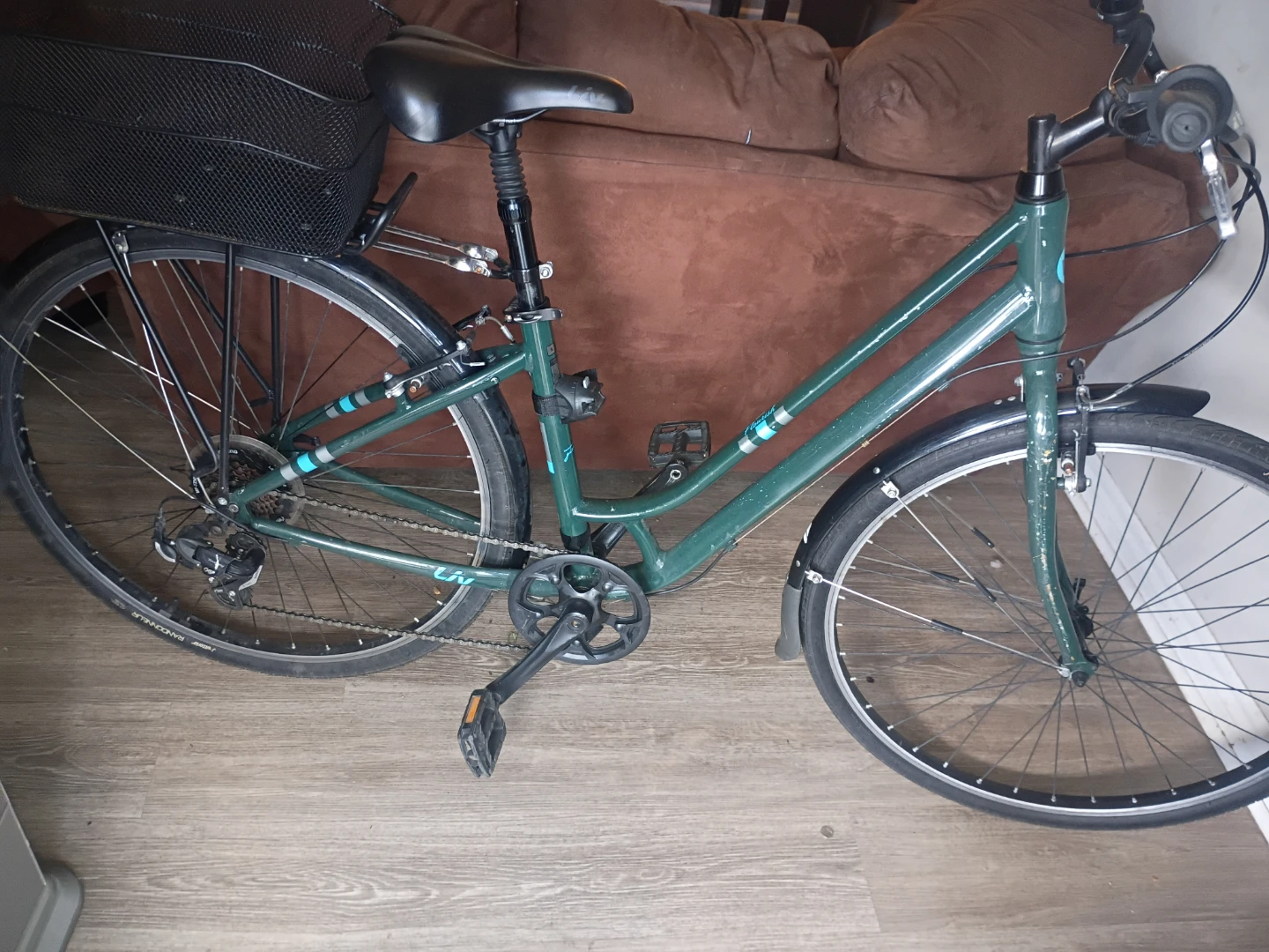 Liv Flourish 4 Bike Small - Upgraded Randonneur Tires & Basket