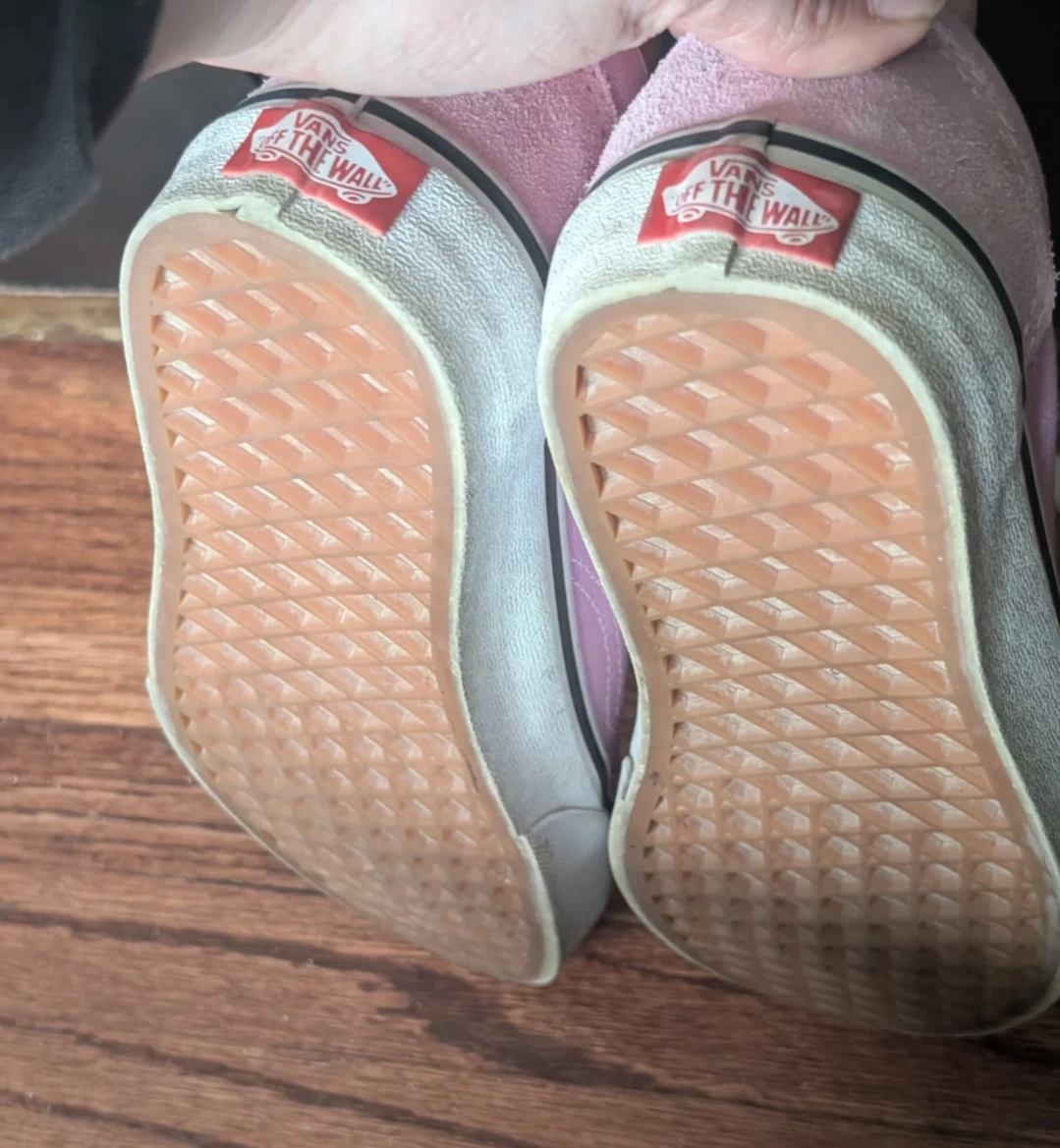 Vans Old Skool Pink Suede Canvas Shoes - photo 2
