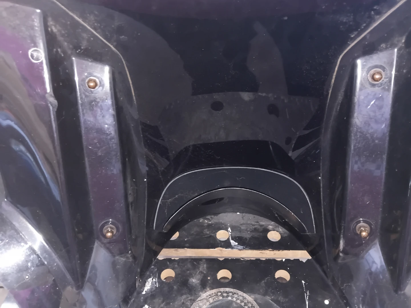 Dark Blue Motorcycle Fairing - photo 2