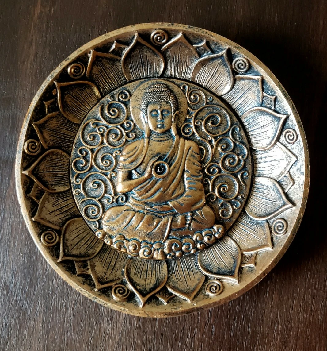 New Incense Holder. Sitting Buddha