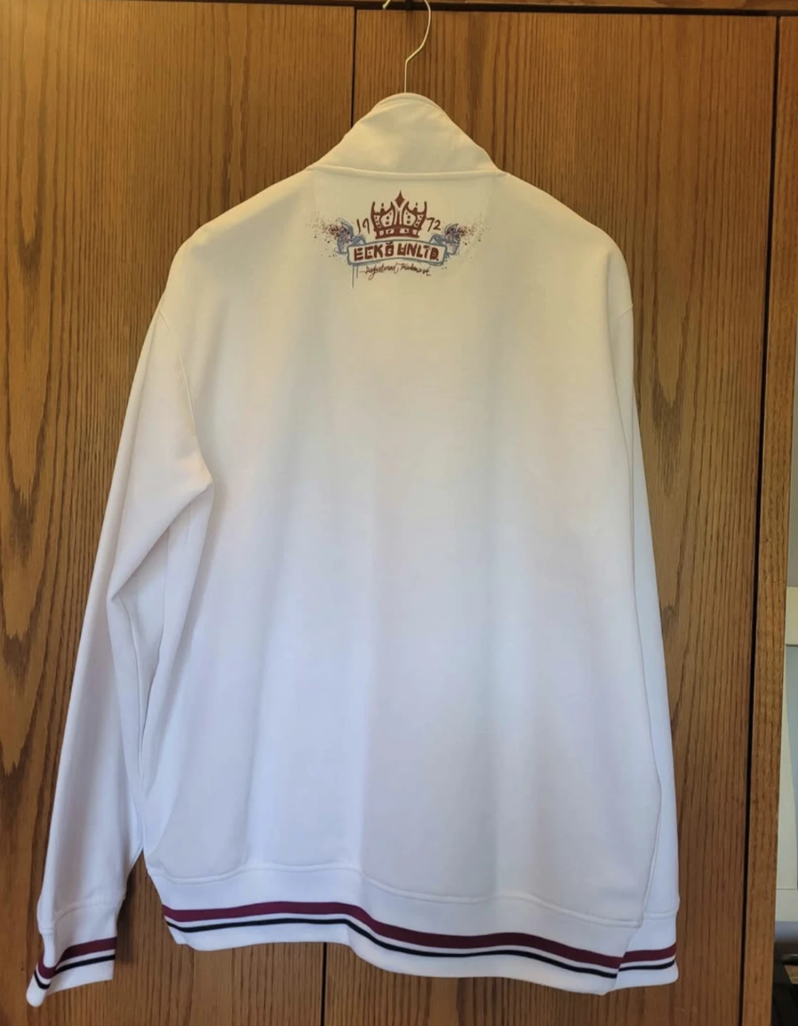 Ecko Unltd. White Graphic Track Jacket - photo 2