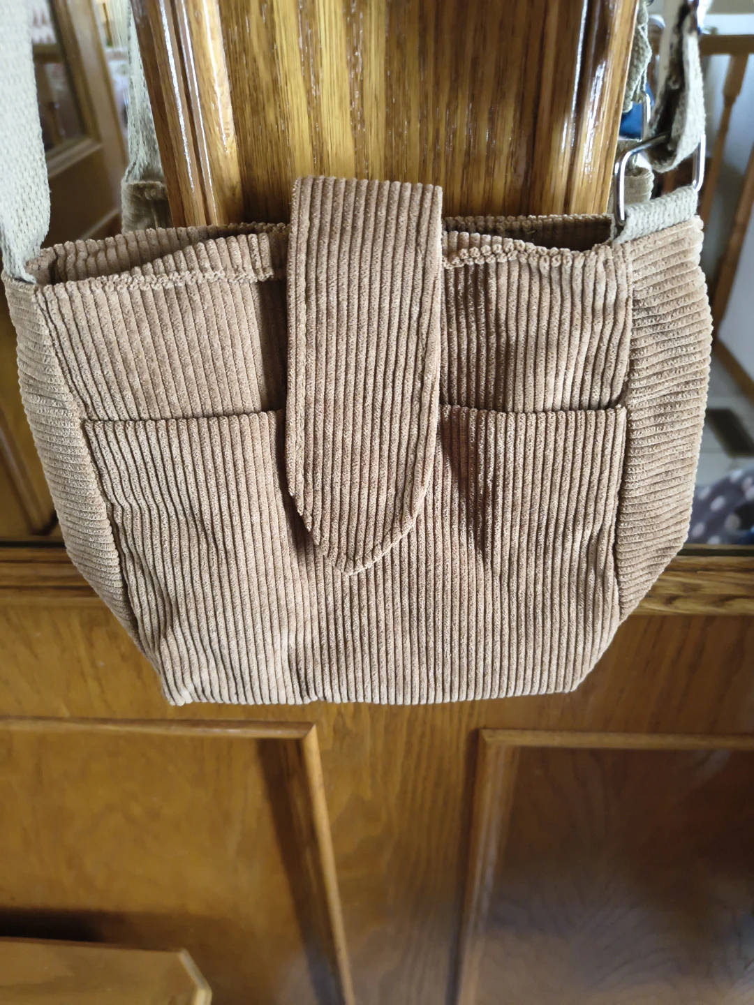 Corduroy Crossbody Bag - photo 4