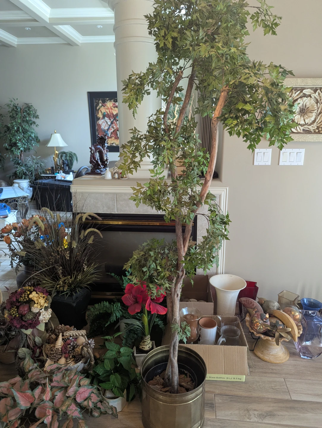 Assorted Artificial Plants and Floral Arrangements - photo 3