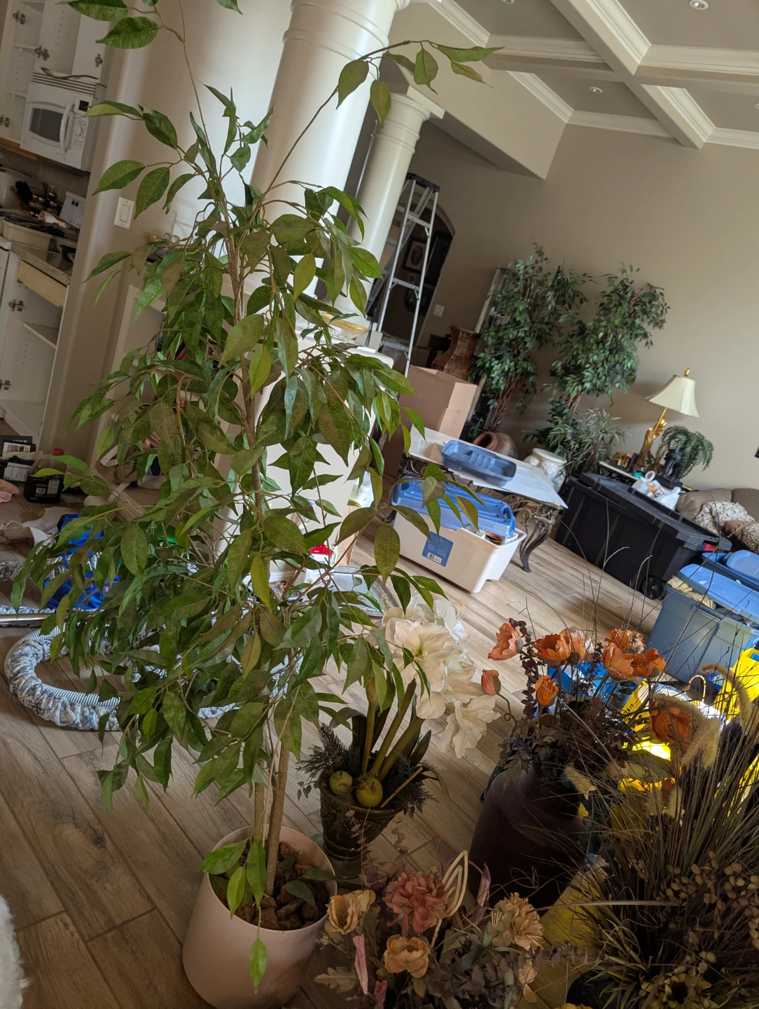 Assorted Artificial Plants and Floral Arrangements - photo 4