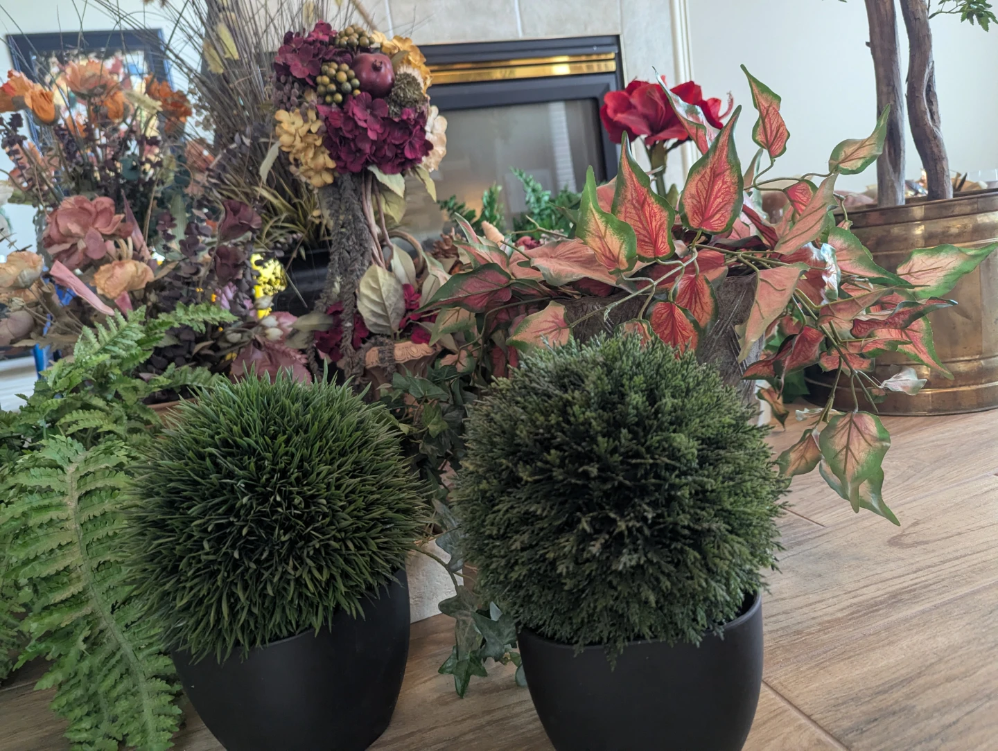 Assorted Artificial Plants and Floral Arrangements - photo 5
