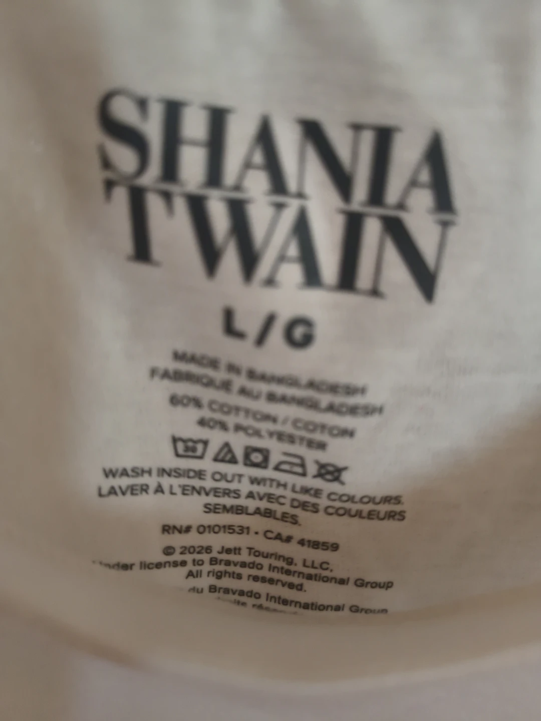 Shania Twain Let's Go Girls T-Shirt - photo 3