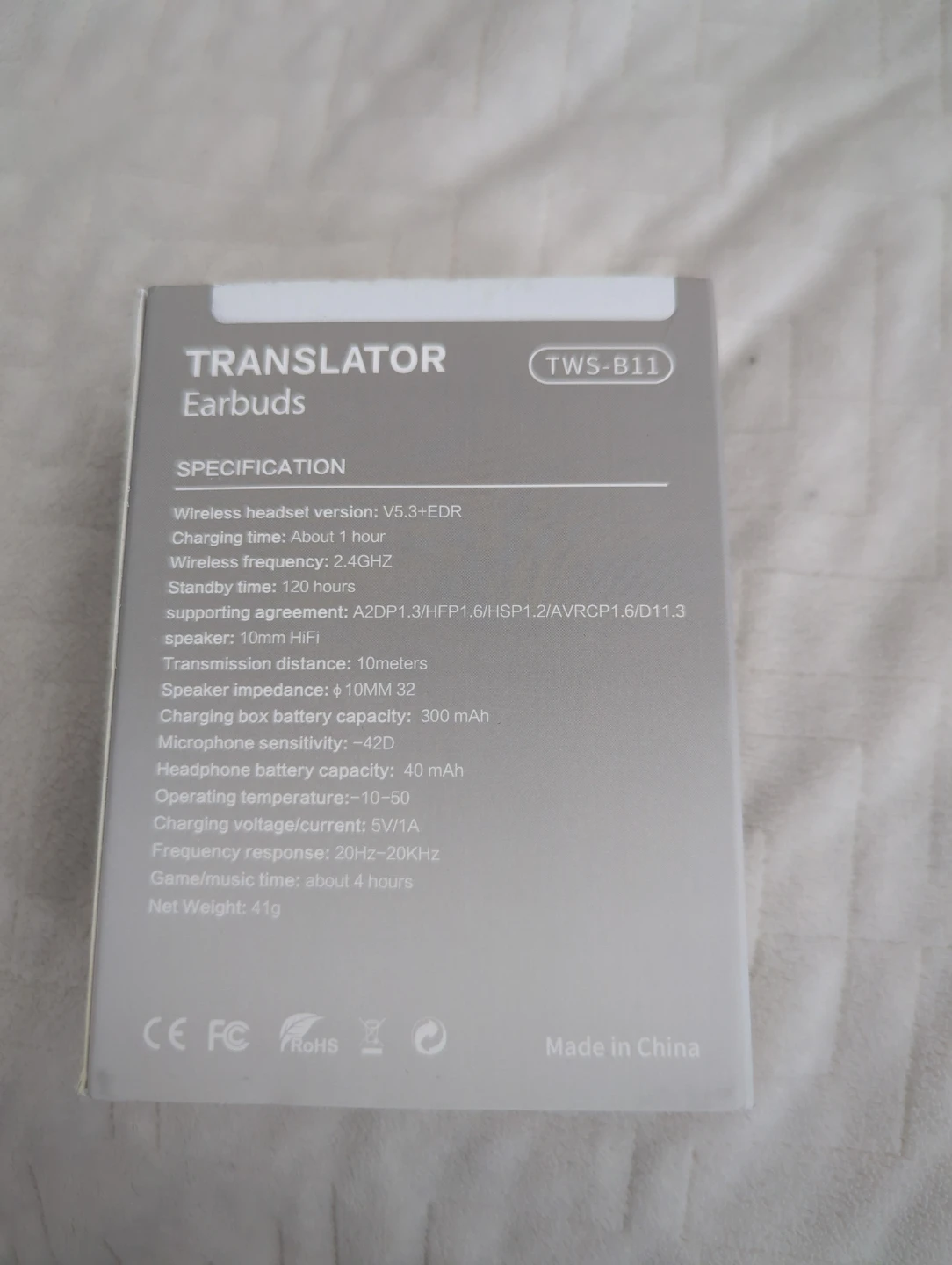 Translator Earbuds TWS-B11 - photo 3