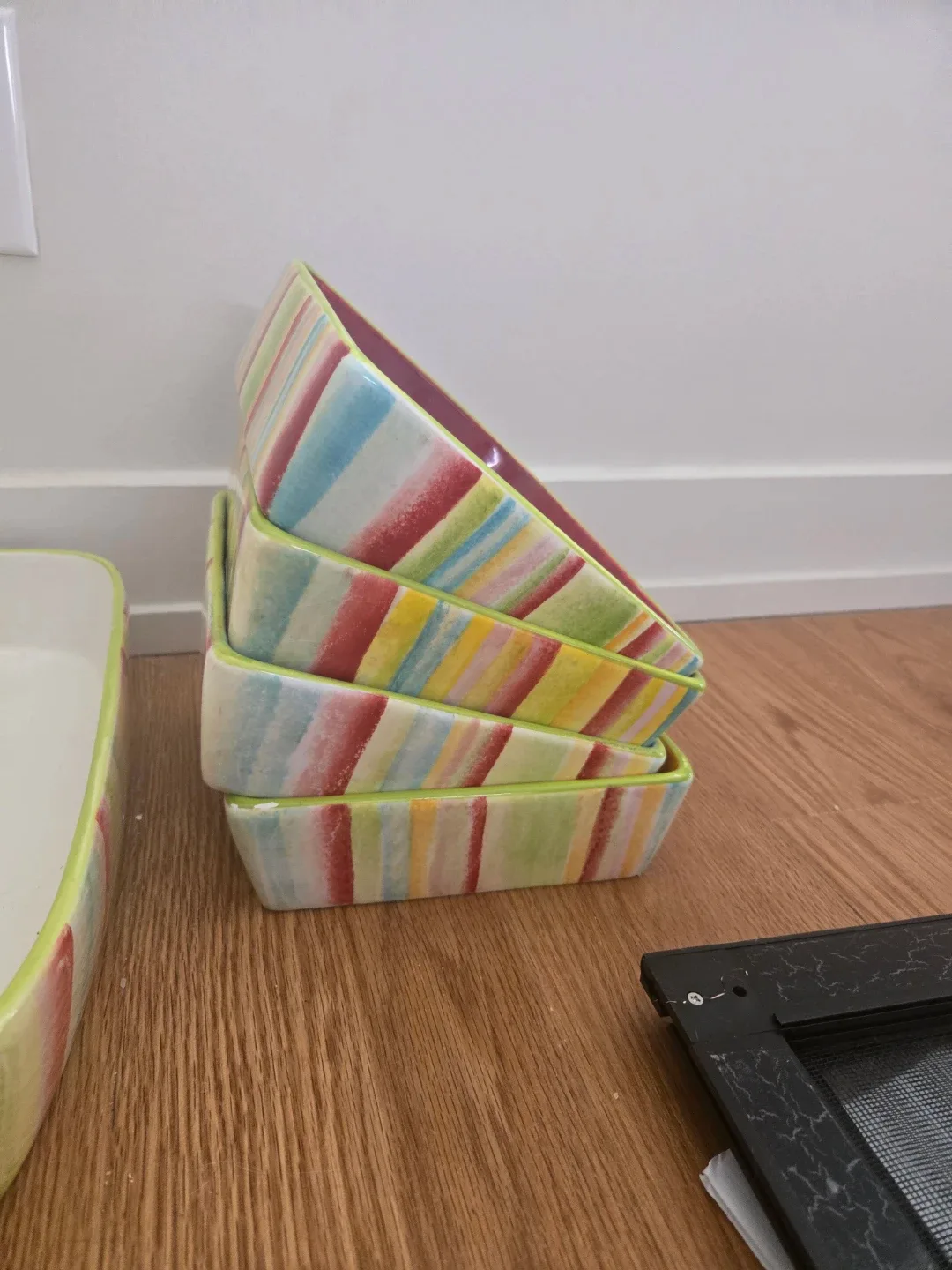 Ceramic Serving Dish Set with Compartments