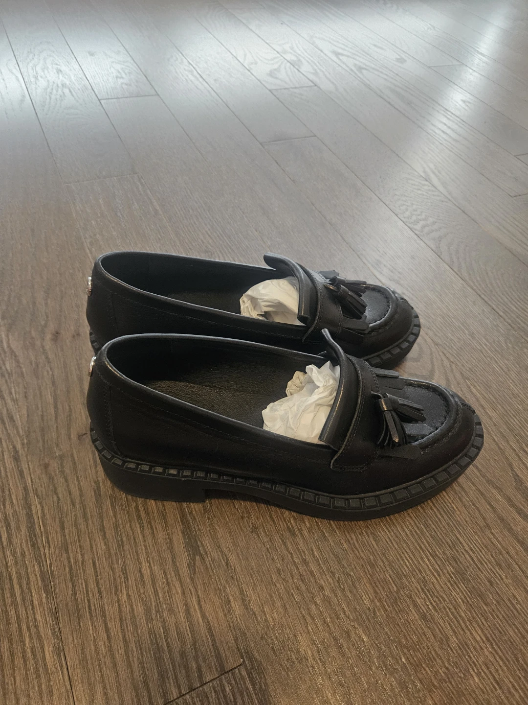The Wishbone Collection Black Loafers