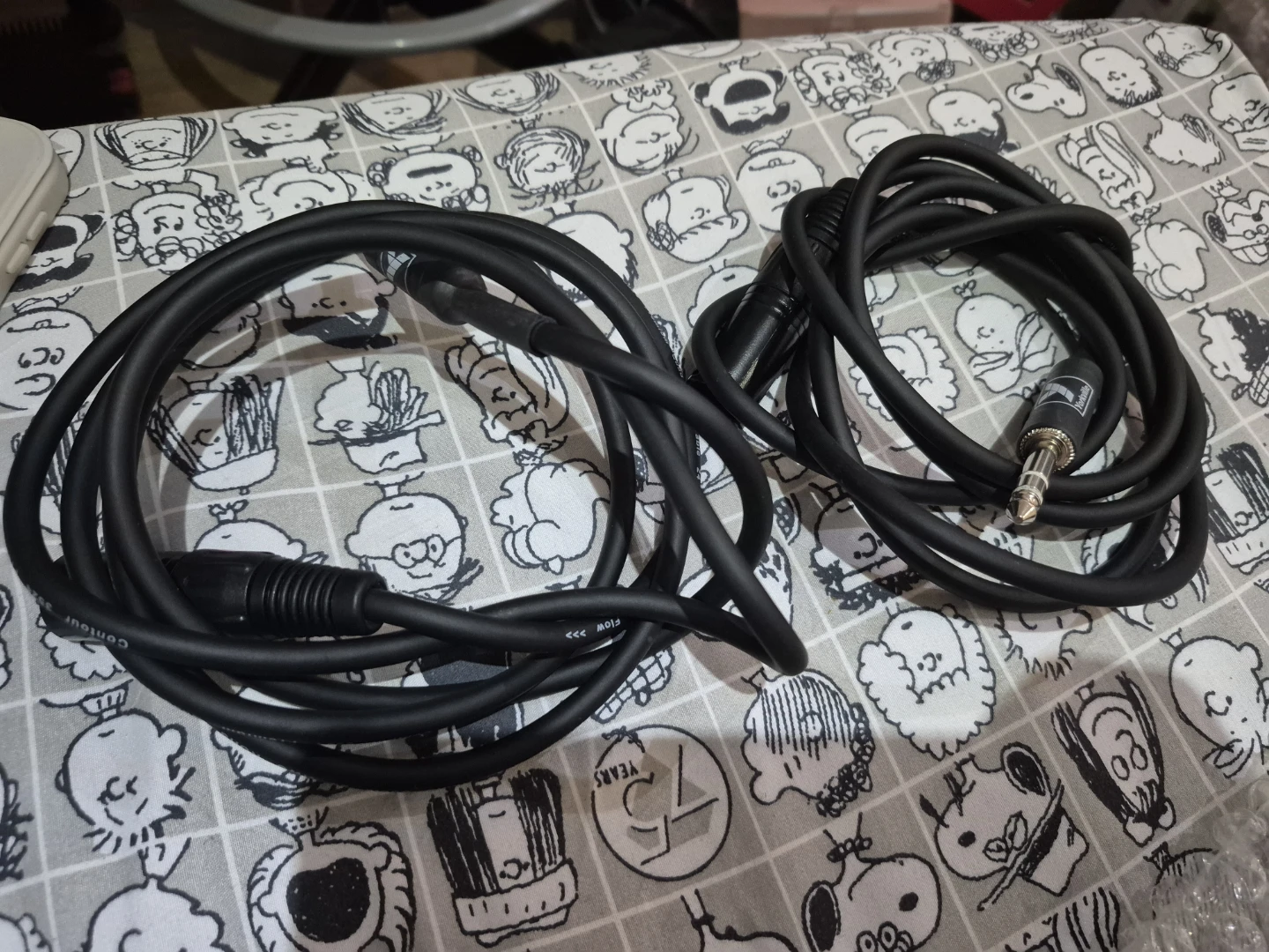 Assorted Audio Cables - Black