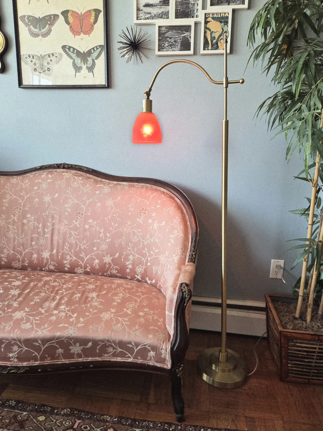 Selection of Modern & Vintage Gold Floor Lamps - photo 2