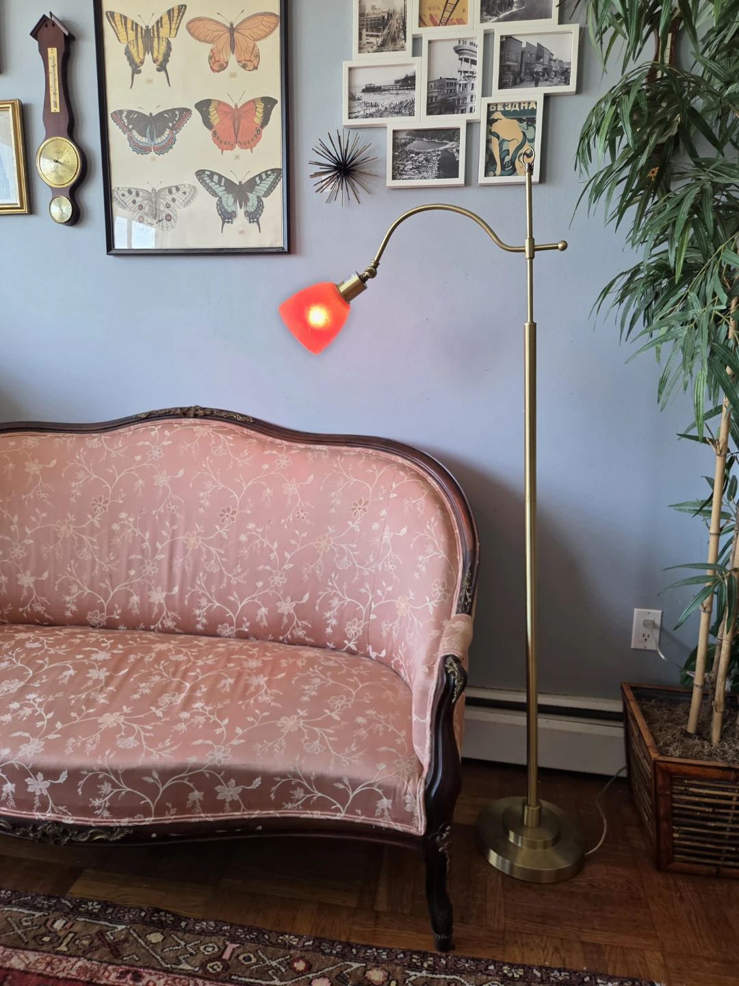 Selection of Modern & Vintage Gold Floor Lamps - photo 3