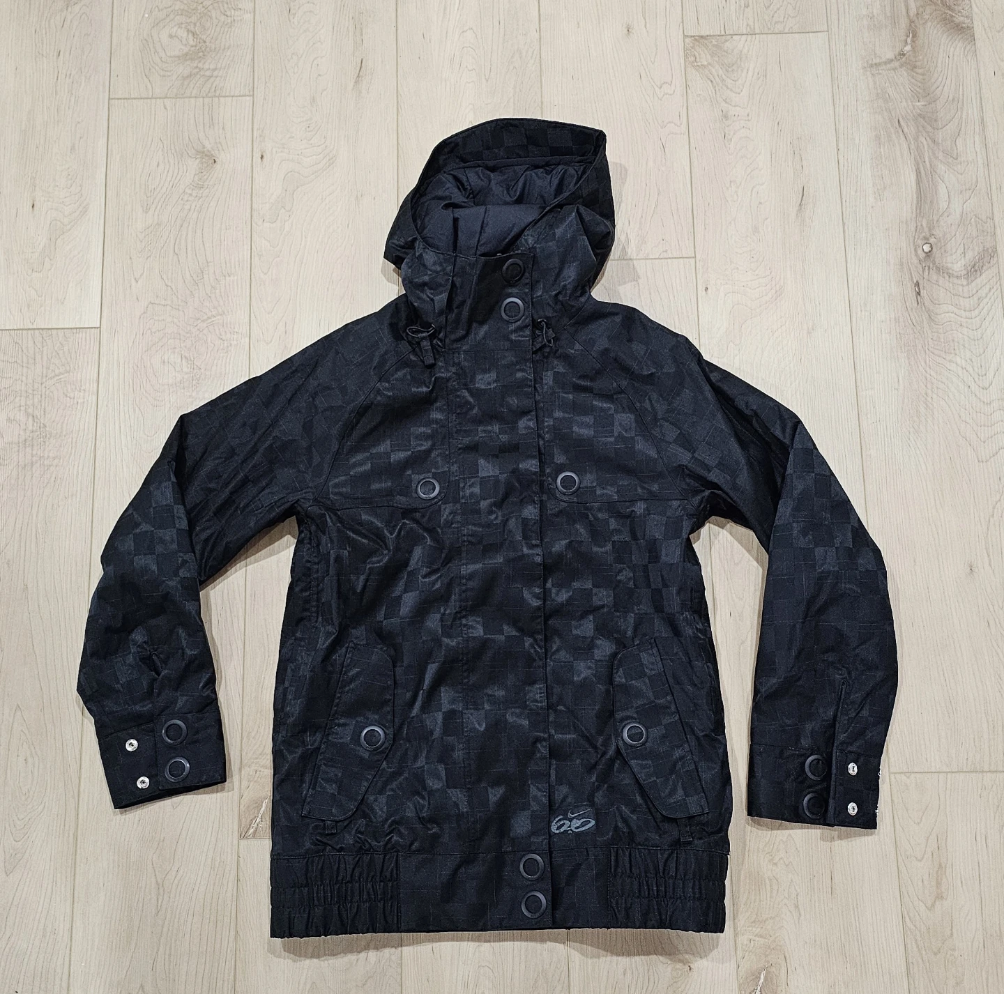 Vintage Nike 6.0 Snowboard Ski Jacket Size Small Black