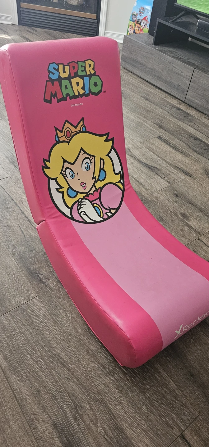 X-Rocker Super Mario Princess Peach Gaming Rocker Chair - photo 3