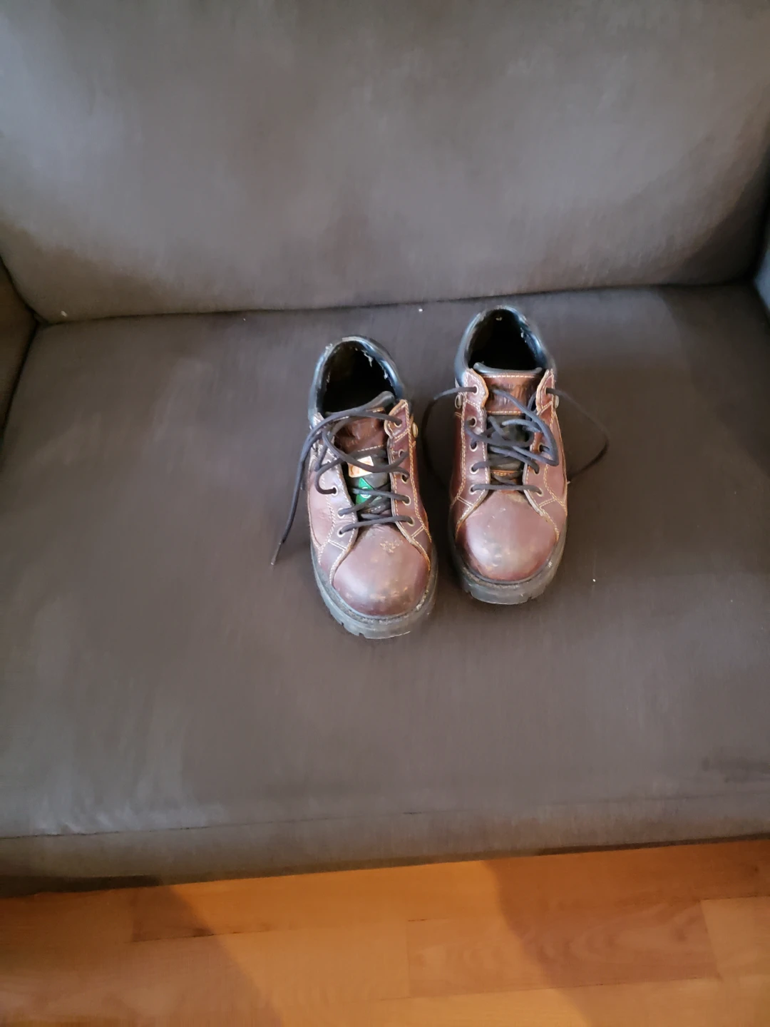 Dakota Brown Leather Work Boots - Size 9 - photo 5