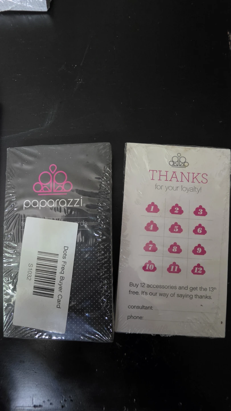 Paparazzi Loyalty Cards - Buy 12 Get 1 Free - photo 2