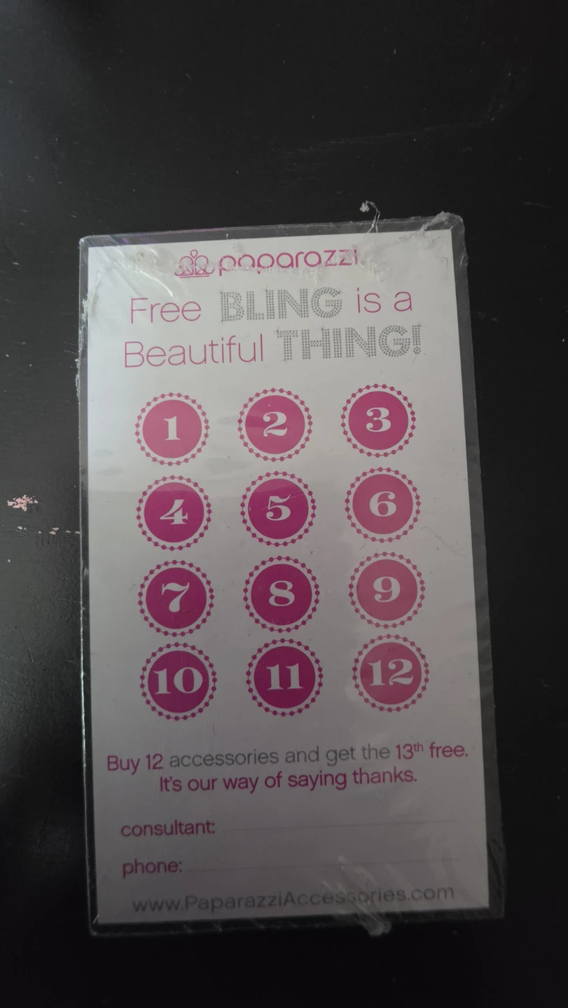 Paparazzi Loyalty Cards - Buy 12 Get 1 Free - photo 4