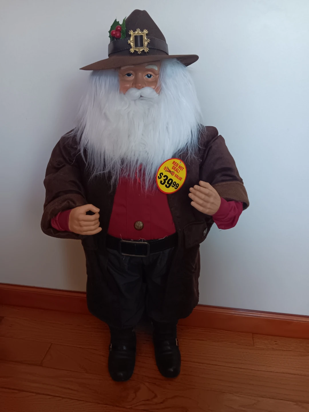 Santa claus cowboy
