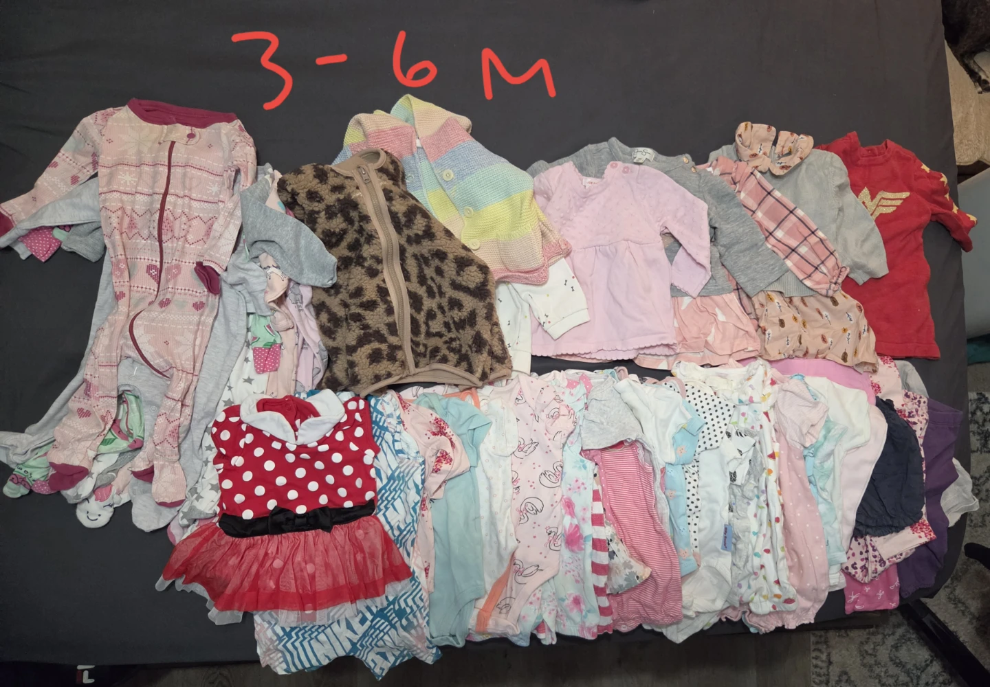 Girls clothing NB-6 months 115 pieces - photo 2