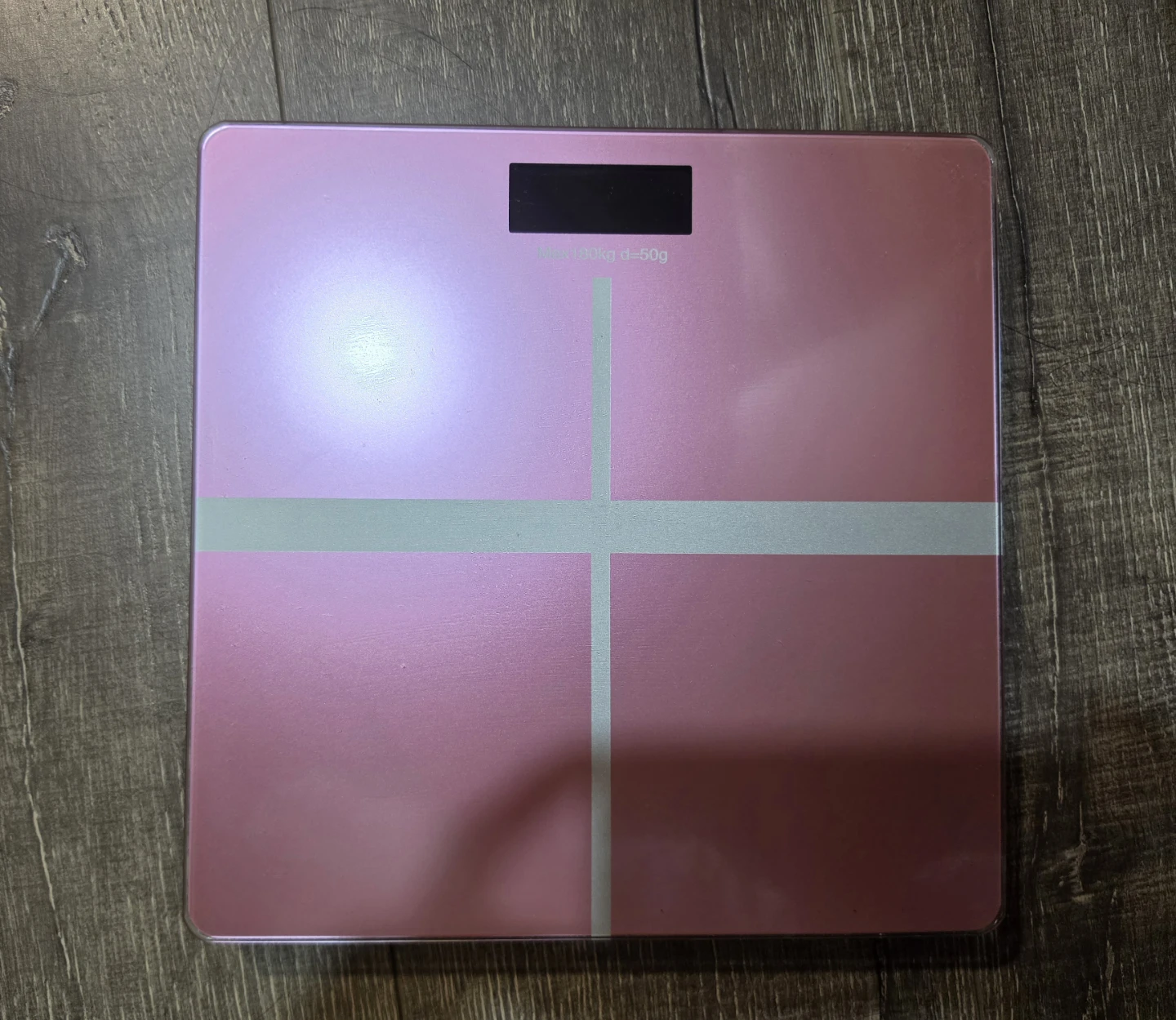 Pink Digital Body Weight Scale