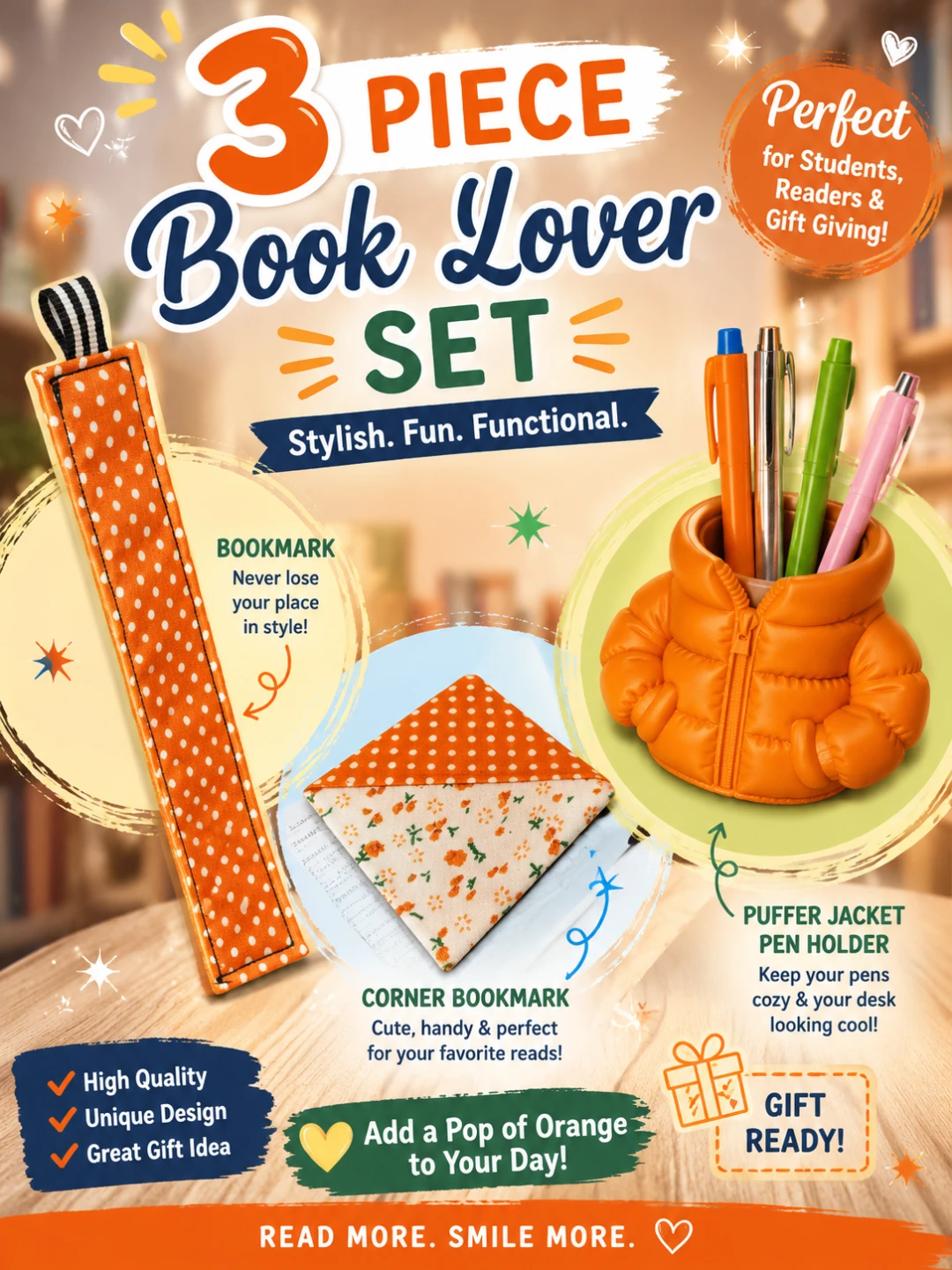 3 Piece Book Lover Set - photo 5