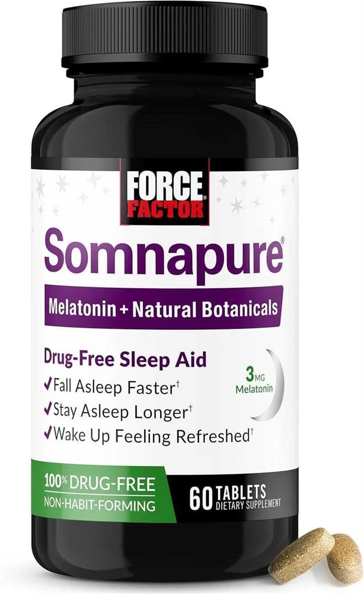 Force Factor Somnapure Melatonin + Natural Botanicals Sleep Aid - photo 2