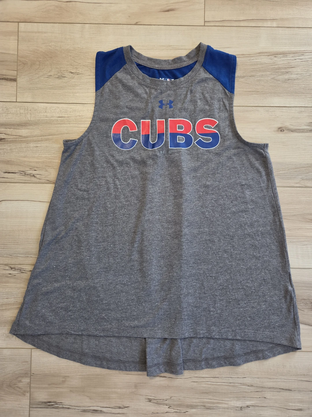 Women's Armour Cubs Tank Top Medium Pleated Back