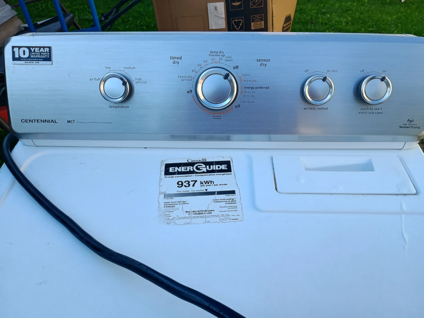 Maytag Centennial Electric Dryer - photo 5