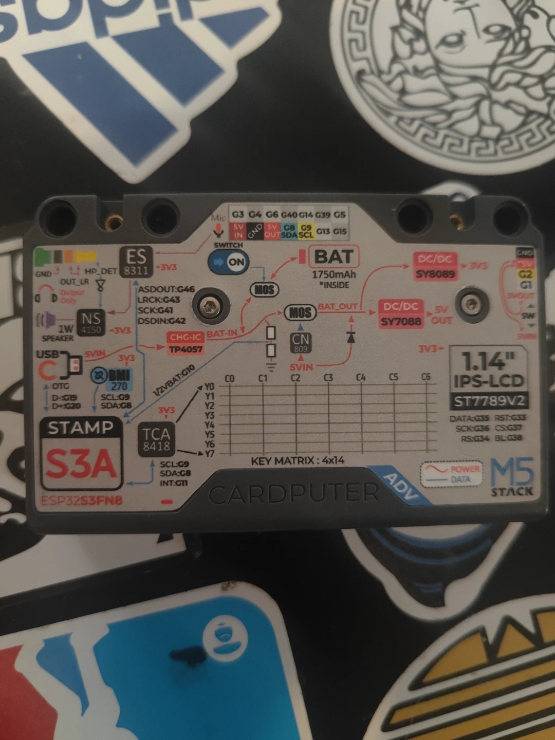 M5Stack CARDPUTER ADV with STAMP S3A - photo 2