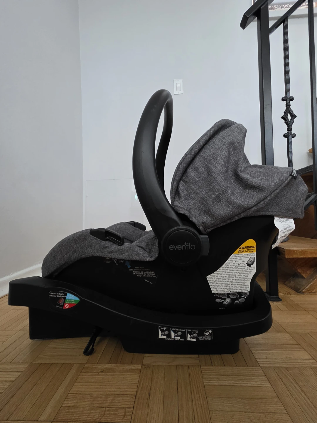 Evenflo LITEMAX SPORT Car Seat - photo 3