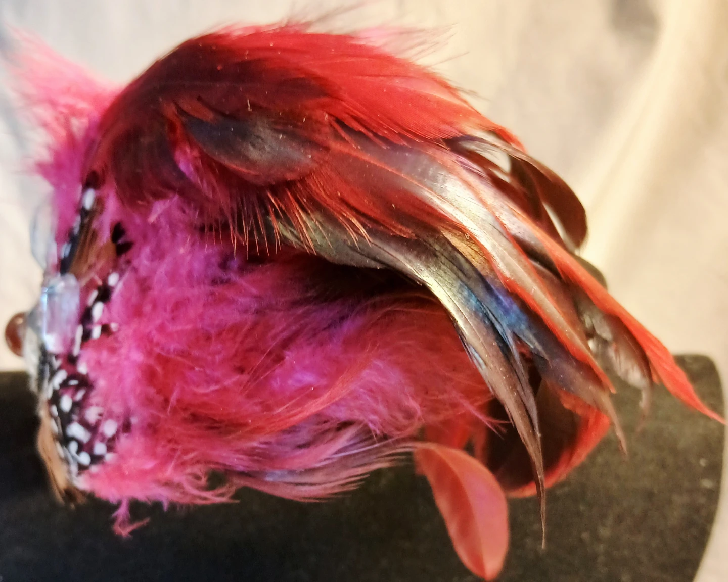 Handmade Feather and Gem Headband - photo 4
