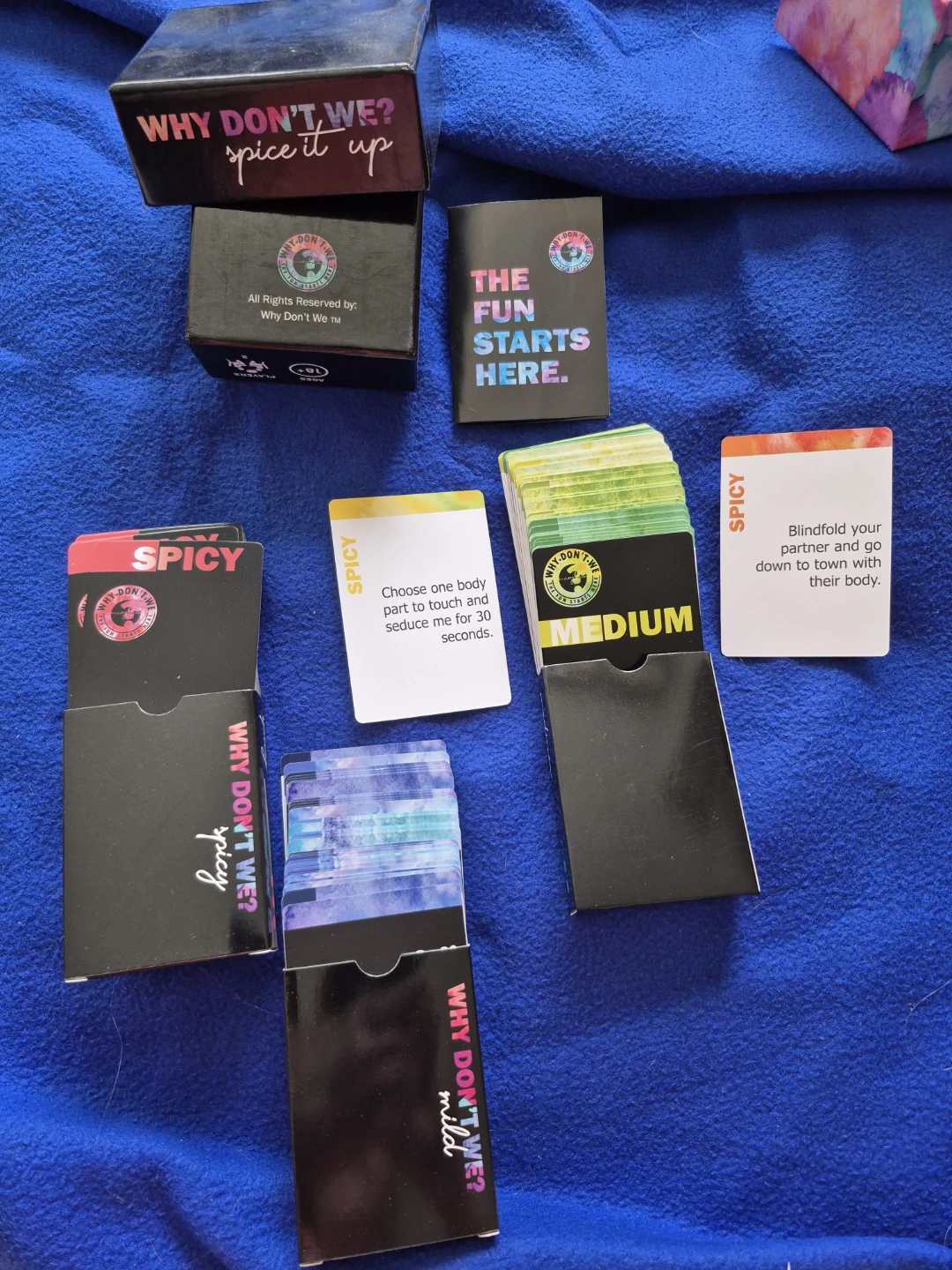 Why Don't We? Spice It Up Card Game - photo 2