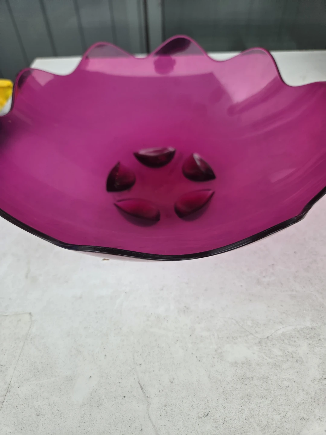 Pink Scalloped Decorative Bowl - photo 4