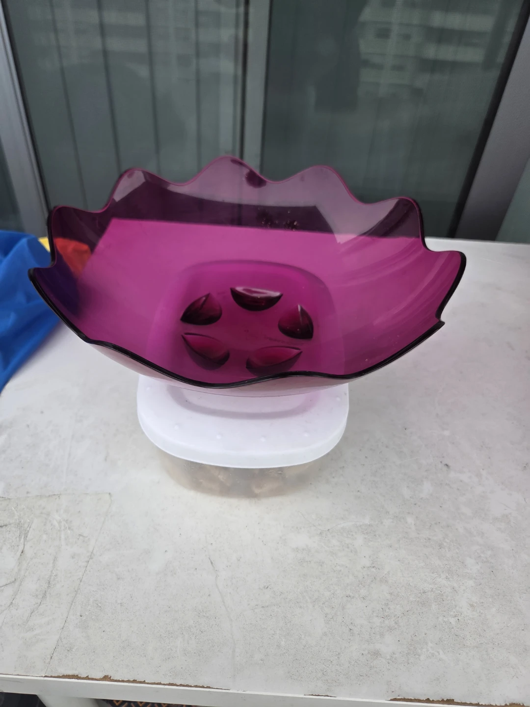 Pink Scalloped Decorative Bowl - photo 5